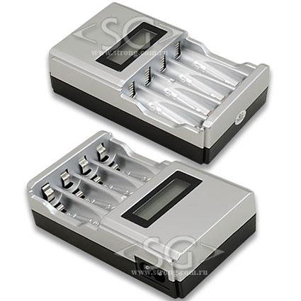 Смарт быстрая зарядка C903W, ЖК-дисплей, Ni-MN, Ni-Cd, аккумуляторов типов AA,AAA